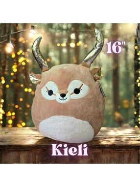 NWT Squishmallows Kieli the Antelope 16"